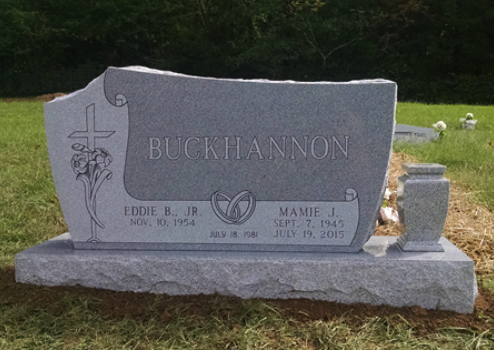 Buckhannon Companion Upright Memorial