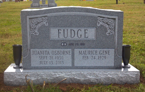 Fudge Companion Upright Memorial