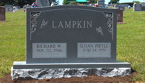 Lampkin Companion Upright Memorial
