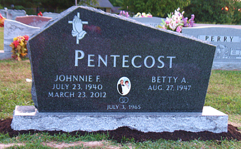 Pentecost Companion Upright Memorial
