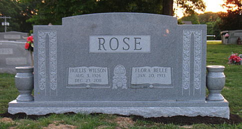 Rose Companion Upright Memorial