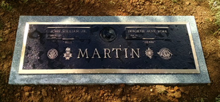 Martin Companion Bronze Flat Marker