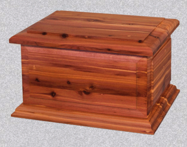 Traditional Wooden Cremation Urn