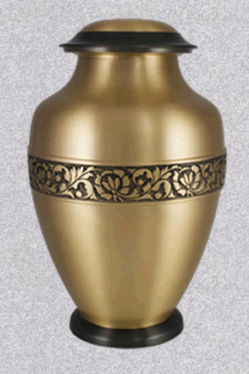 Traditional Bronze Cremation Urn