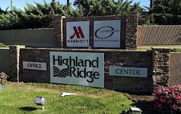 Highland Ridge Office Park Sign