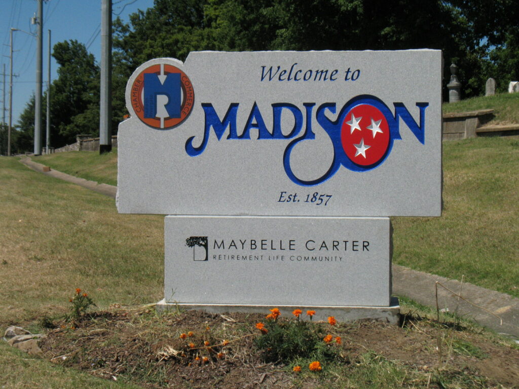 Madison City Sign
